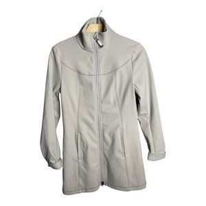 Prana Womens Jacket Off White Sand Soft Shell Size XS